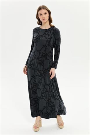 Müsemma Büyük Beden Didem Elbise