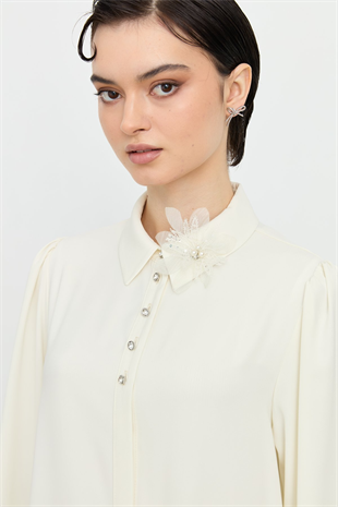 Nihan Aksesuar Detaylı Şık Tunik