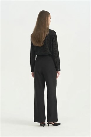 NİHAN İki Pileli Palazzo Pantalon