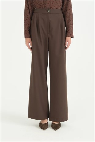 NİHAN İki Pileli Palazzo Pantalon