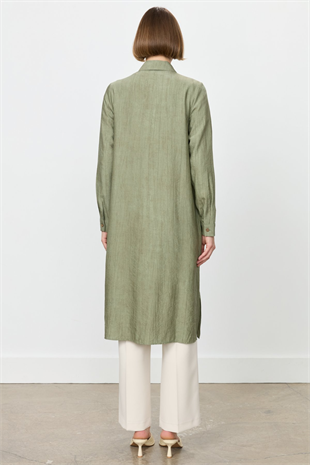 Nihan Örgü Çiçek Detaylı Tunik