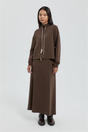 Nihan Örme Spor Etek Bluz Takım