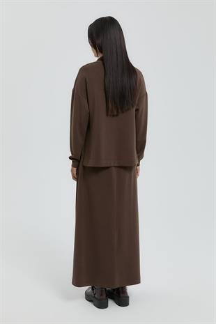 Nihan Örme Spor Etek Bluz Takım