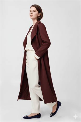 NOİ SCUBA ARKASI KEMERLİ CEKET