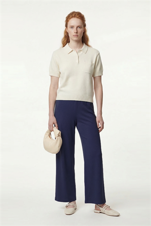 NOİ SCUBA GENİŞ PAÇA PANTOLON