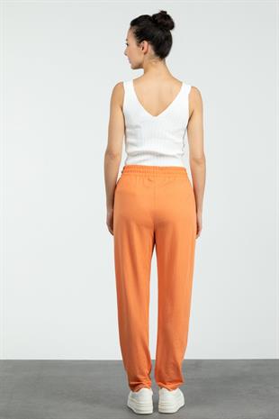 On Triko Lastikli Dar Paça Pantolon