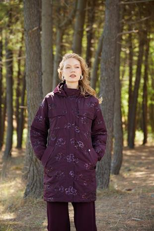 Premium By Moodbasic PUL NAKIŞLI KAPİTONE ASTARLI MONT