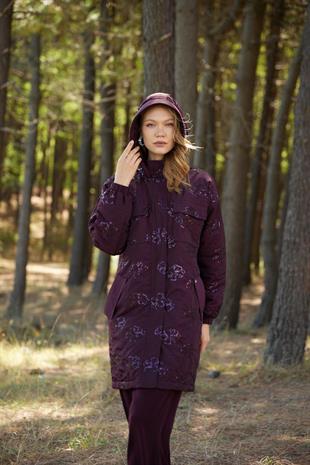 Premium By Moodbasic PUL NAKIŞLI KAPİTONE ASTARLI MONT