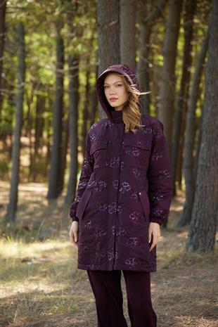 Premium By Moodbasic PUL NAKIŞLI KAPİTONE ASTARLI MONT