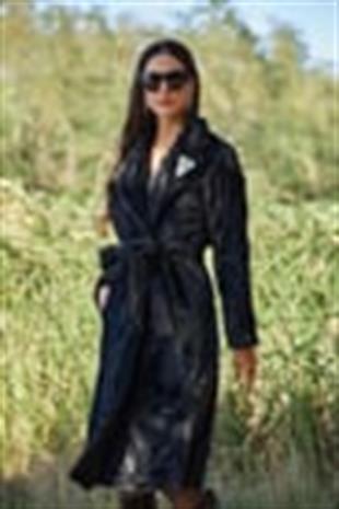 Premium By Moodbasic TAŞ AKSESUARLI PELUŞ KÜRKLÜ KABAN