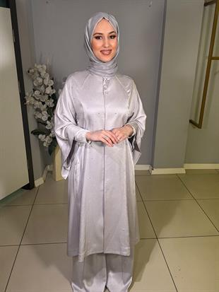 YEŞİM ÖZCAN ELENA TAŞLI PANTOLON