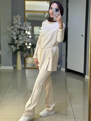 YEŞİM ÖZCAN FULL LİKRALI PANTOLON