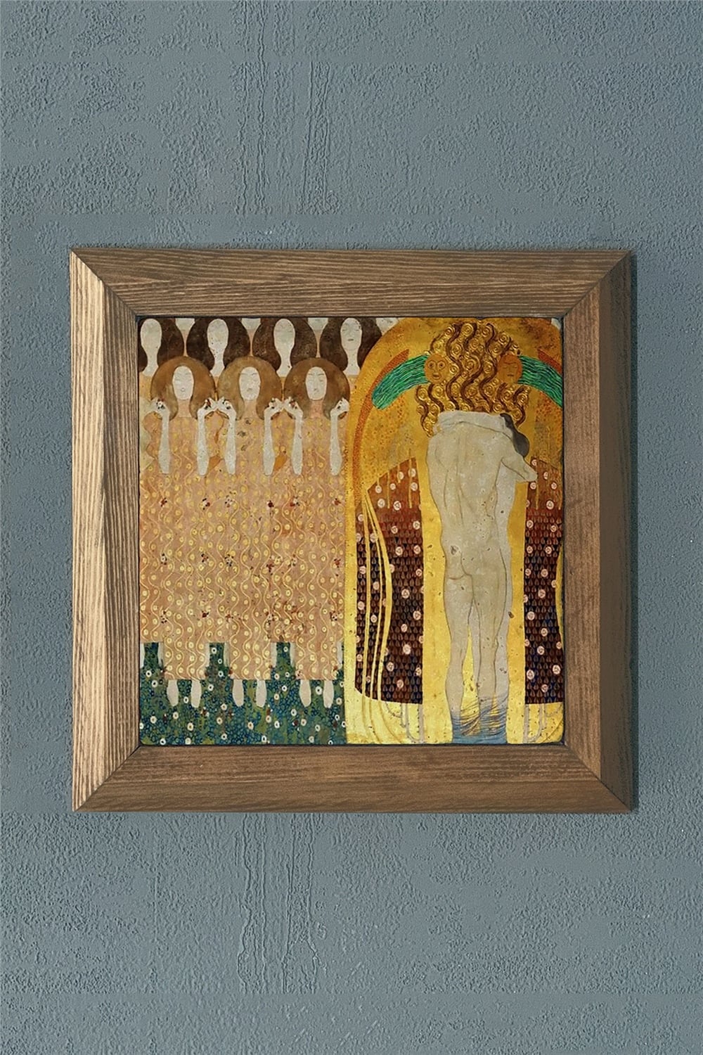 MASİF ÇERÇEVELİ DOĞALTAŞ TABLO PANO OSCAR STONE DECOR 28x28 cm / PRMT2020-1404