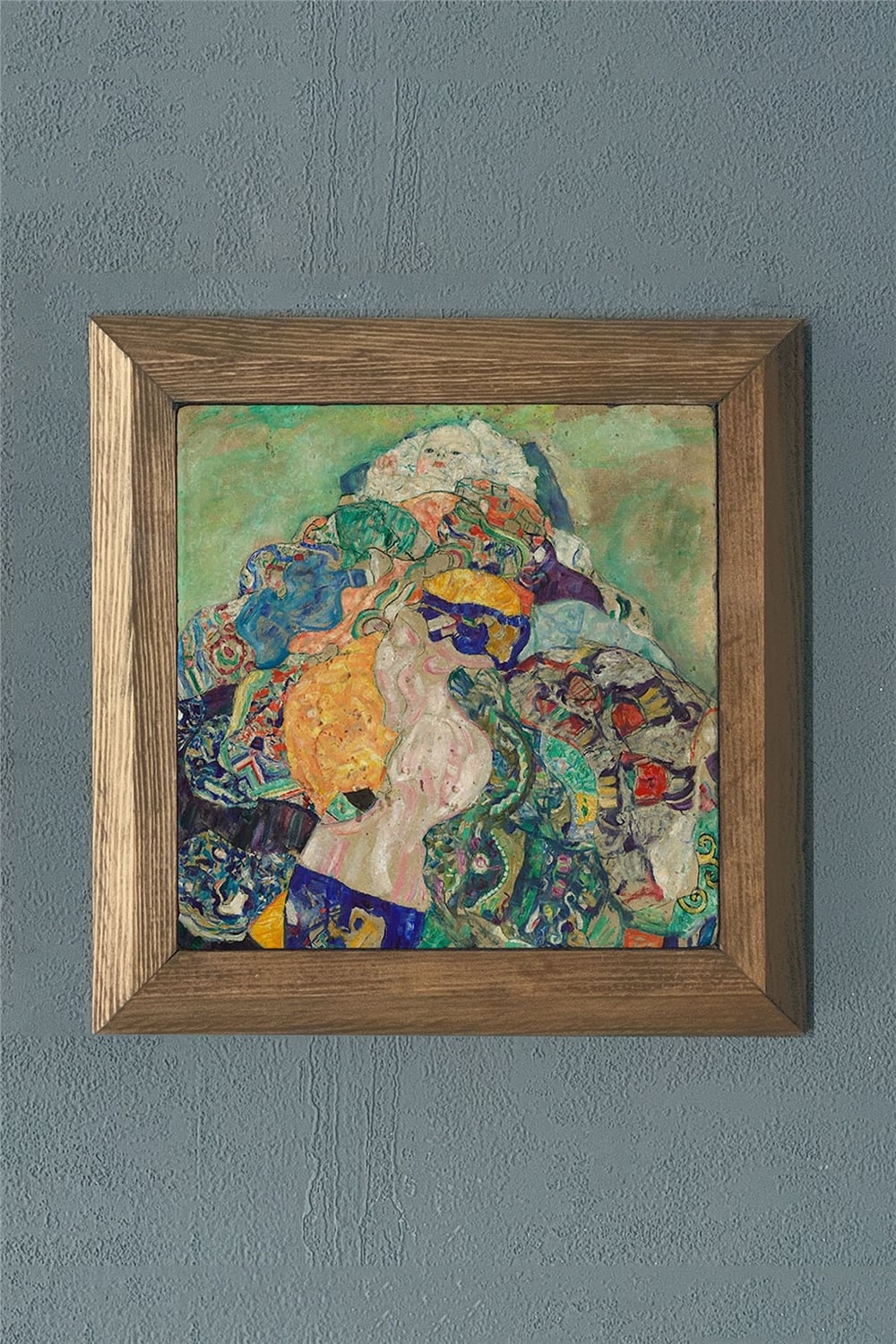 MASİF ÇERÇEVELİ DOĞALTAŞ TABLO PANO OSCAR STONE DECOR 28x28 cm / PRMT2020-1407
