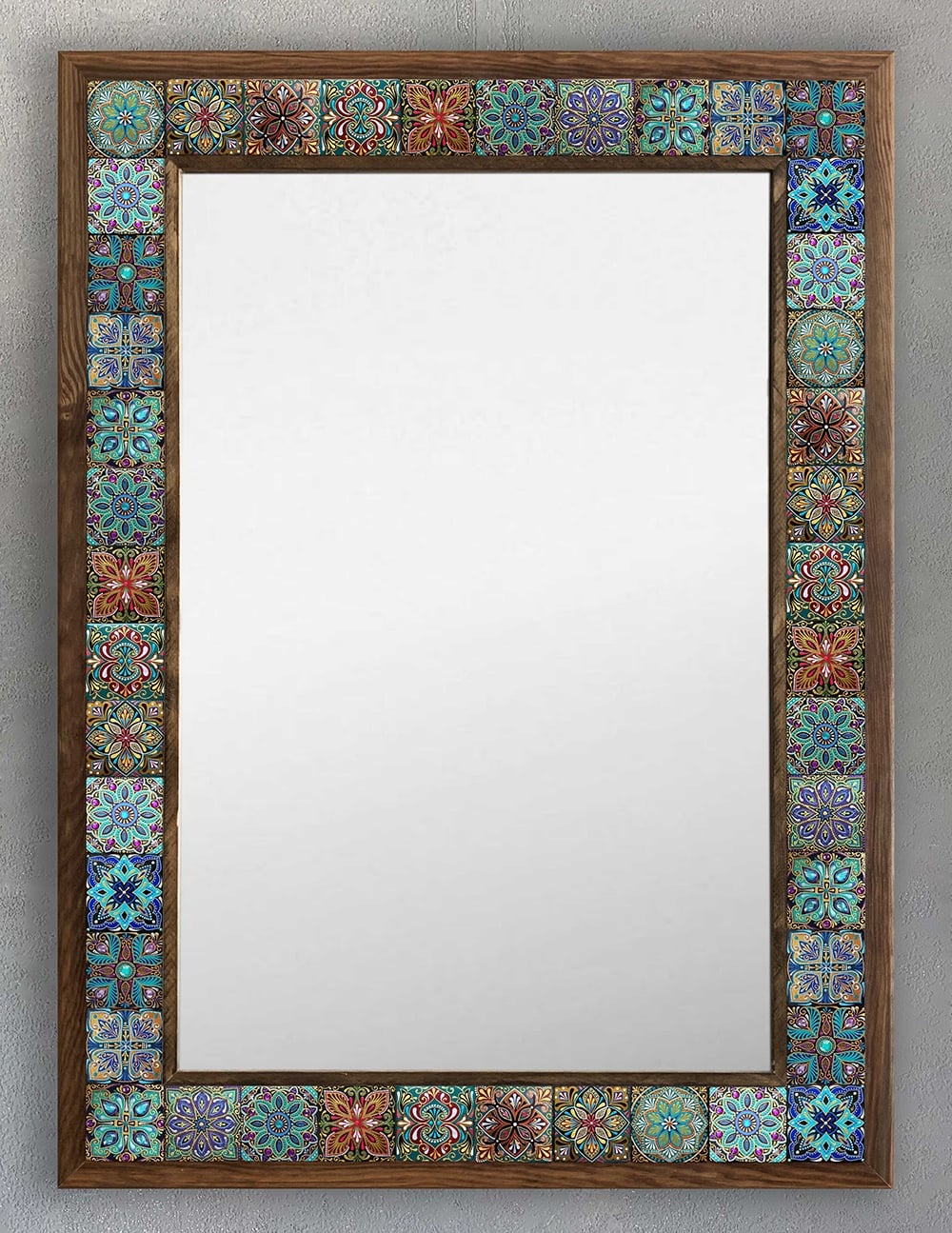 OSCAR STONE DECOR ÇERÇEVELİ MOZAİK DOĞALTAŞ AYNA / AYN5070-072