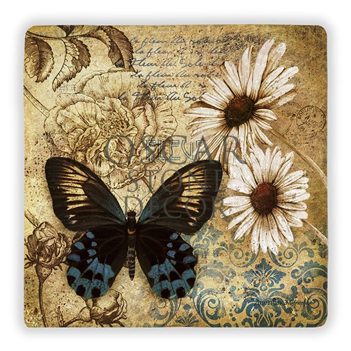 OSCAR STONE DECOR FLEUR DOĞALTAŞ DUVAR DEKORU / DD210 (WALL DECOR)