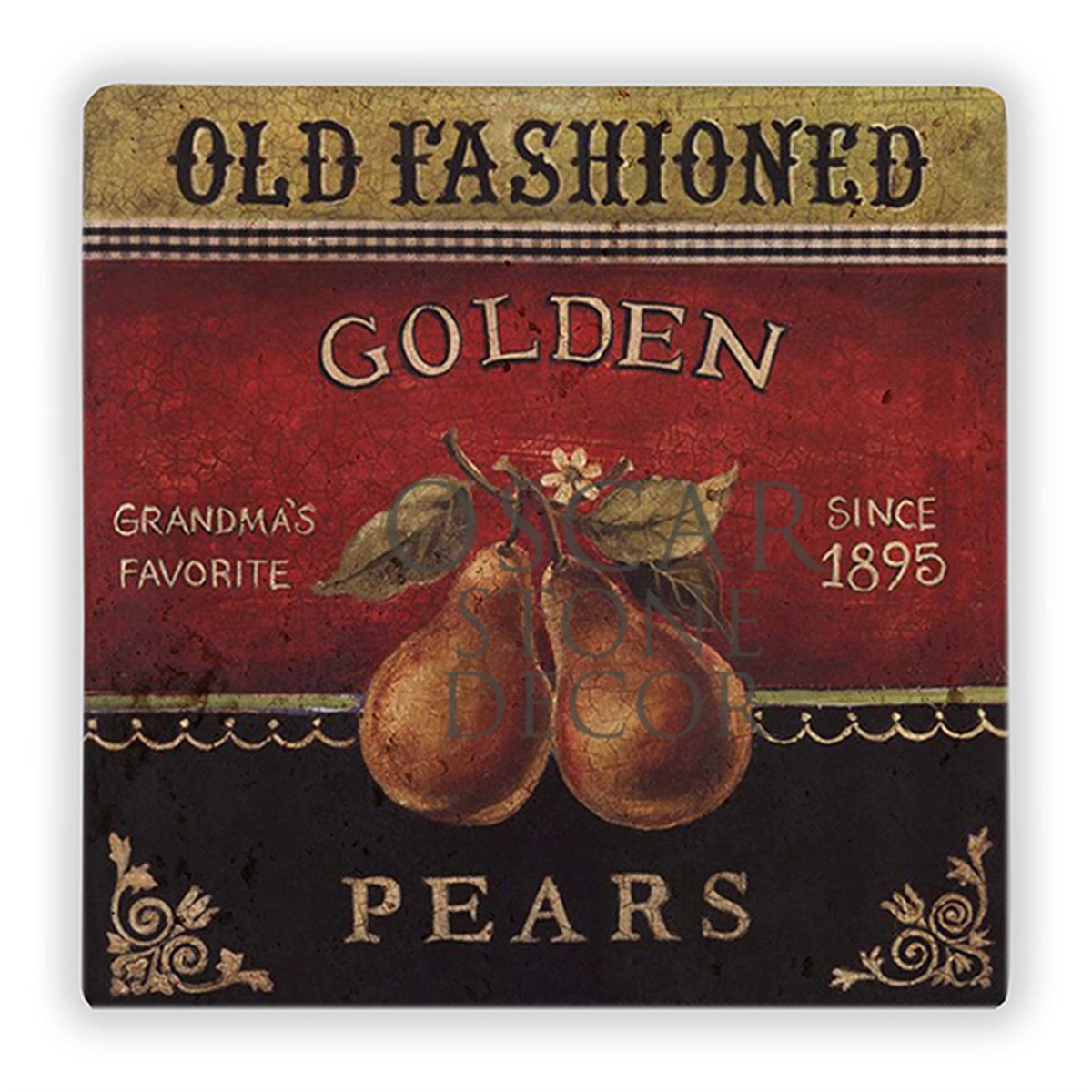 OSCAR STONE DECOR OLD FASHIONED PEARS DOĞALTAŞ DUVAR DEKORU / DD317 (WALL DECOR)