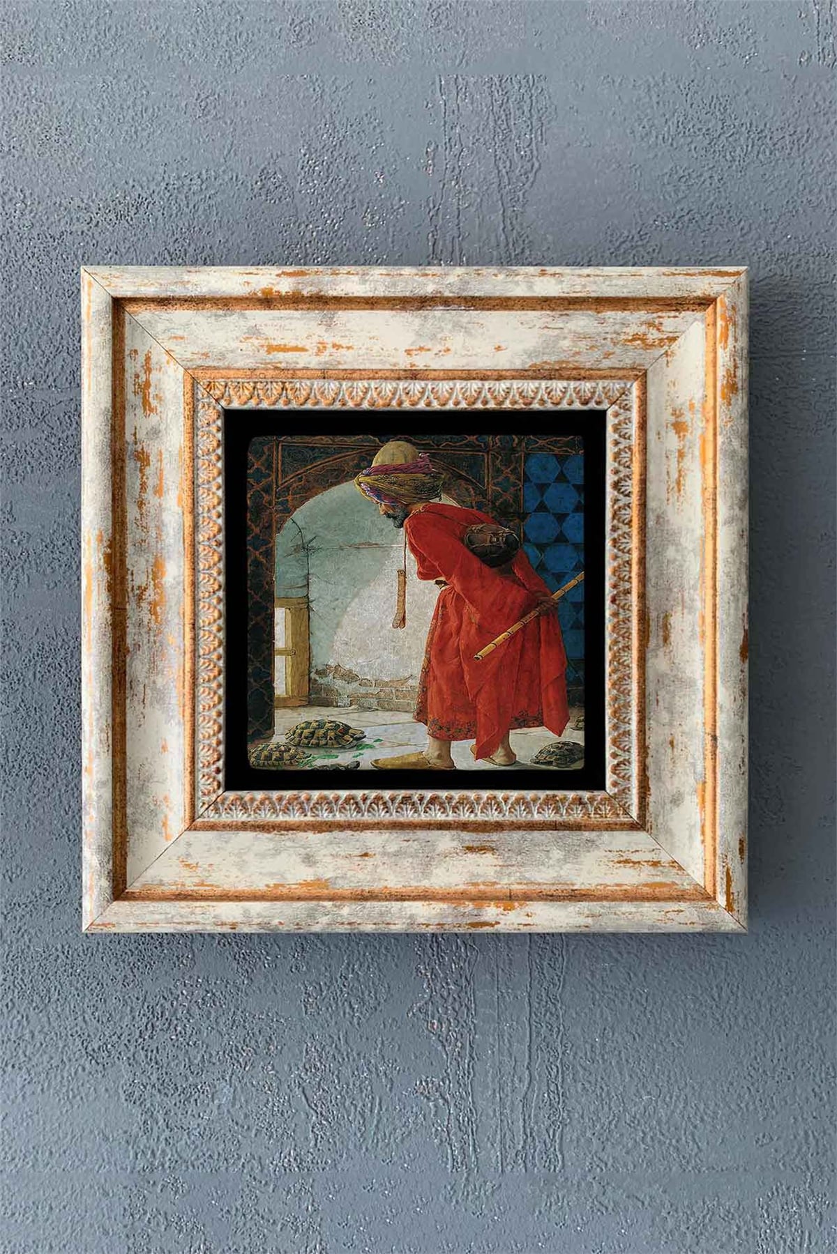 OSCAR STONE DECOR TEKLİ ÇERÇEVELİ DOĞALTAŞ DUVAR DEKORU / CDD1-40-1276 (WALL DECOR)