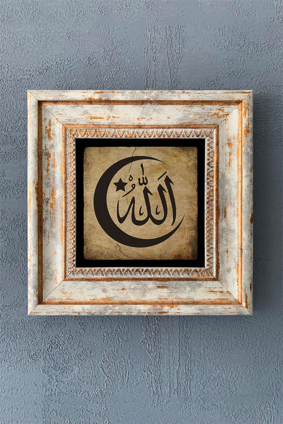 OSCAR STONE DECOR TEKLİ ÇERÇEVELİ DOĞALTAŞ DUVAR DEKORU / CDD1-40-1206 (WALL DECOR)