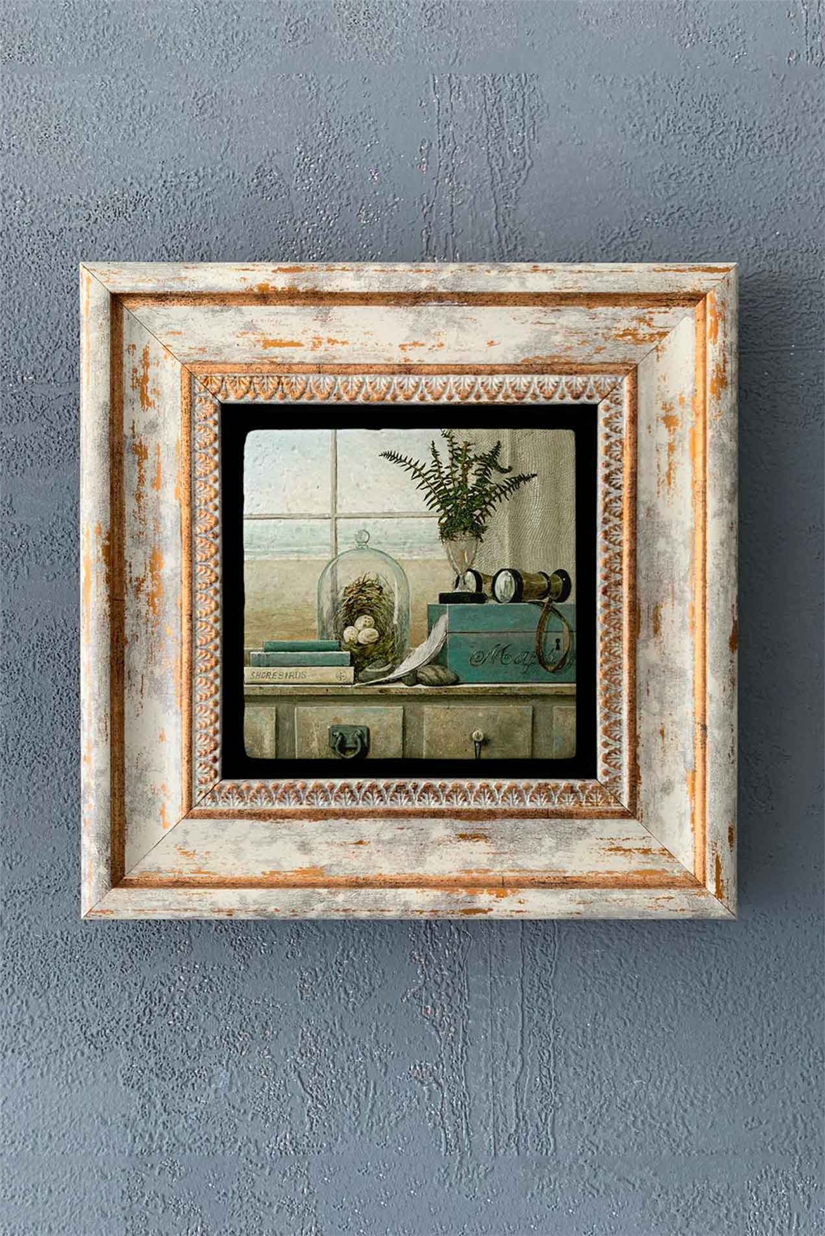 OSCAR STONE DECOR TEKLİ ÇERÇEVELİ DOĞALTAŞ DUVAR DEKORU / CDD1-40-1264 (WALL DECOR)