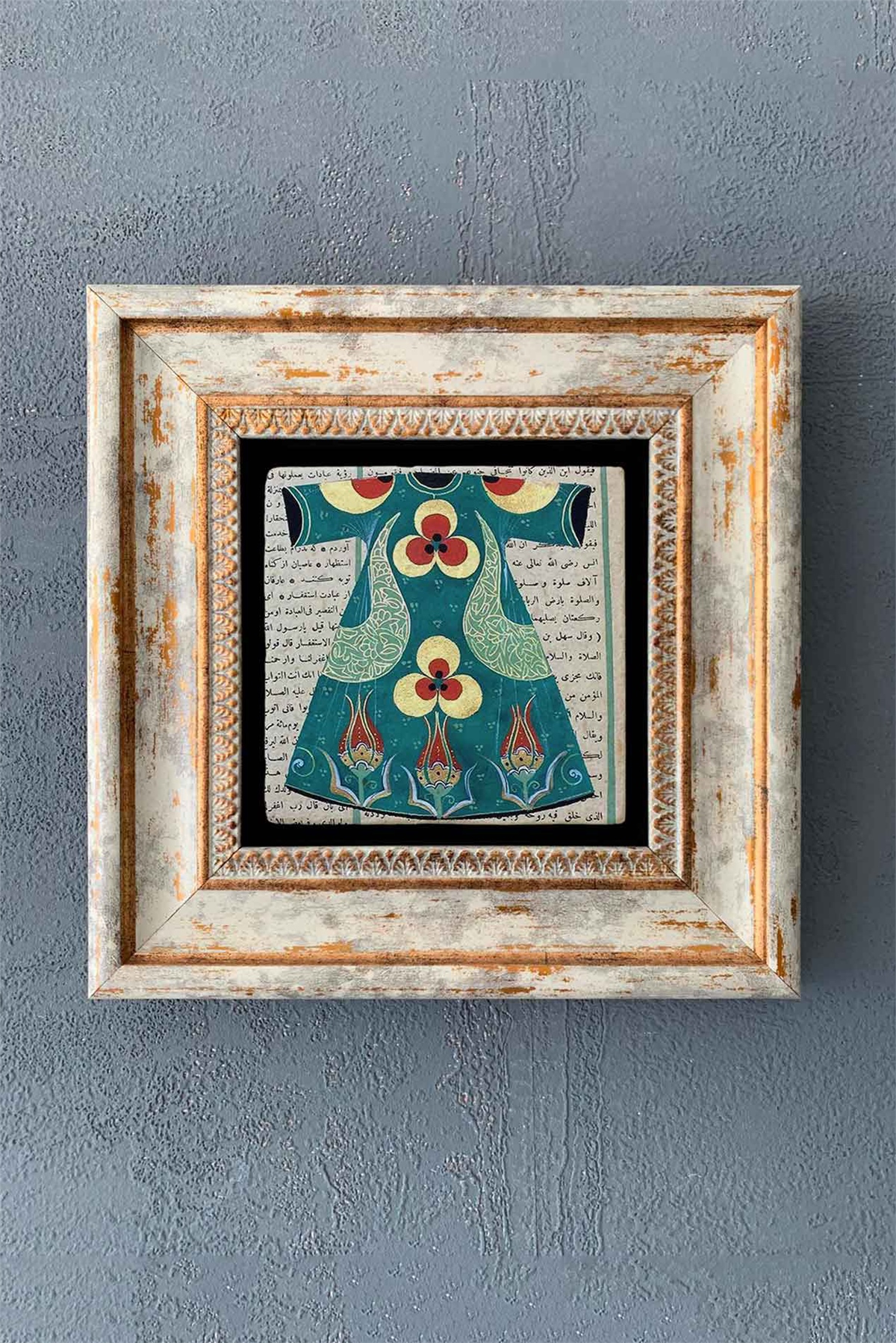 OSCAR STONE DECOR TEKLİ ÇERÇEVELİ DOĞALTAŞ DUVAR DEKORU / CDD1-40-1292 (WALL DECOR)