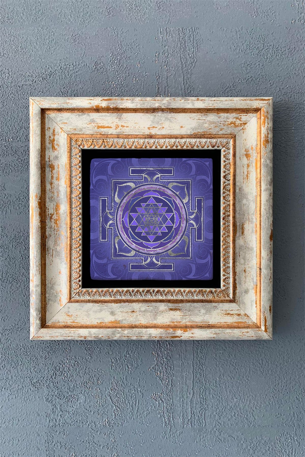 OSCAR STONE DECOR TEKLİ ÇERÇEVELİ DOĞALTAŞ DUVAR DEKORU / CDD1-40-1105 (WALL DECOR)