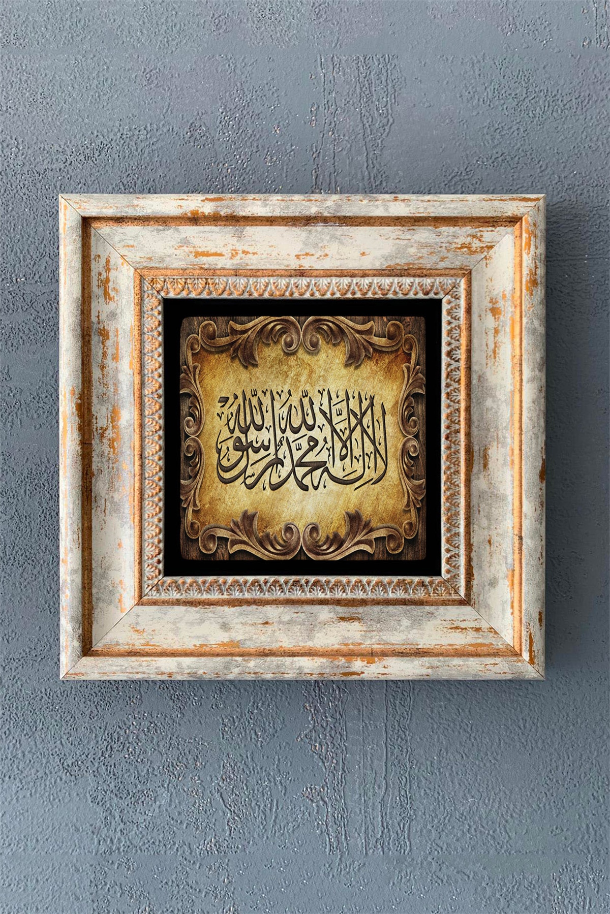 OSCAR STONE DECOR TEKLİ ÇERÇEVELİ DOĞALTAŞ DUVAR DEKORU / CDD1-40-1171 (WALL DECOR)