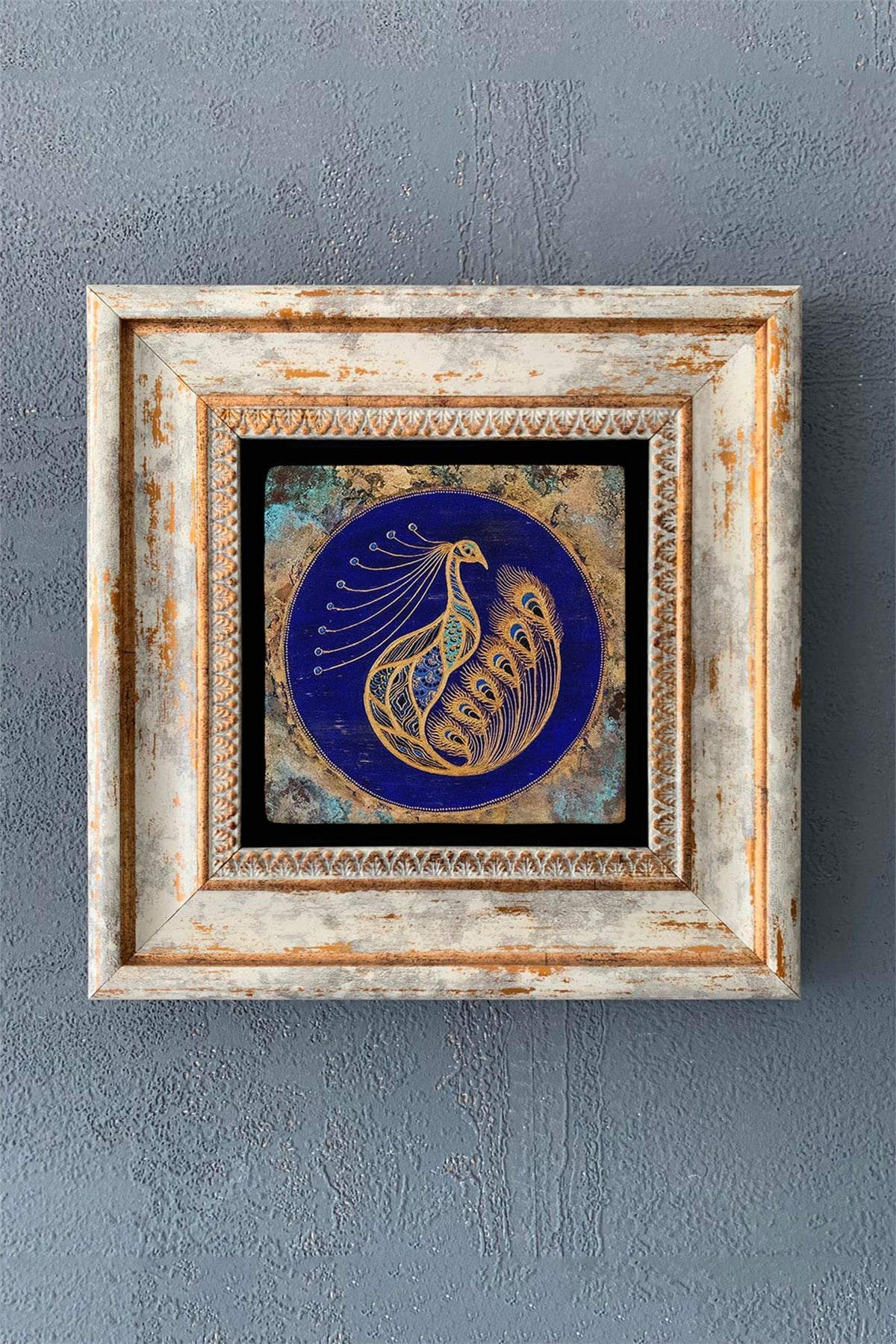 OSCAR STONE DECOR TEKLİ ÇERÇEVELİ DOĞALTAŞ DUVAR DEKORU / CDD1-40-1053 (WALL DECOR)