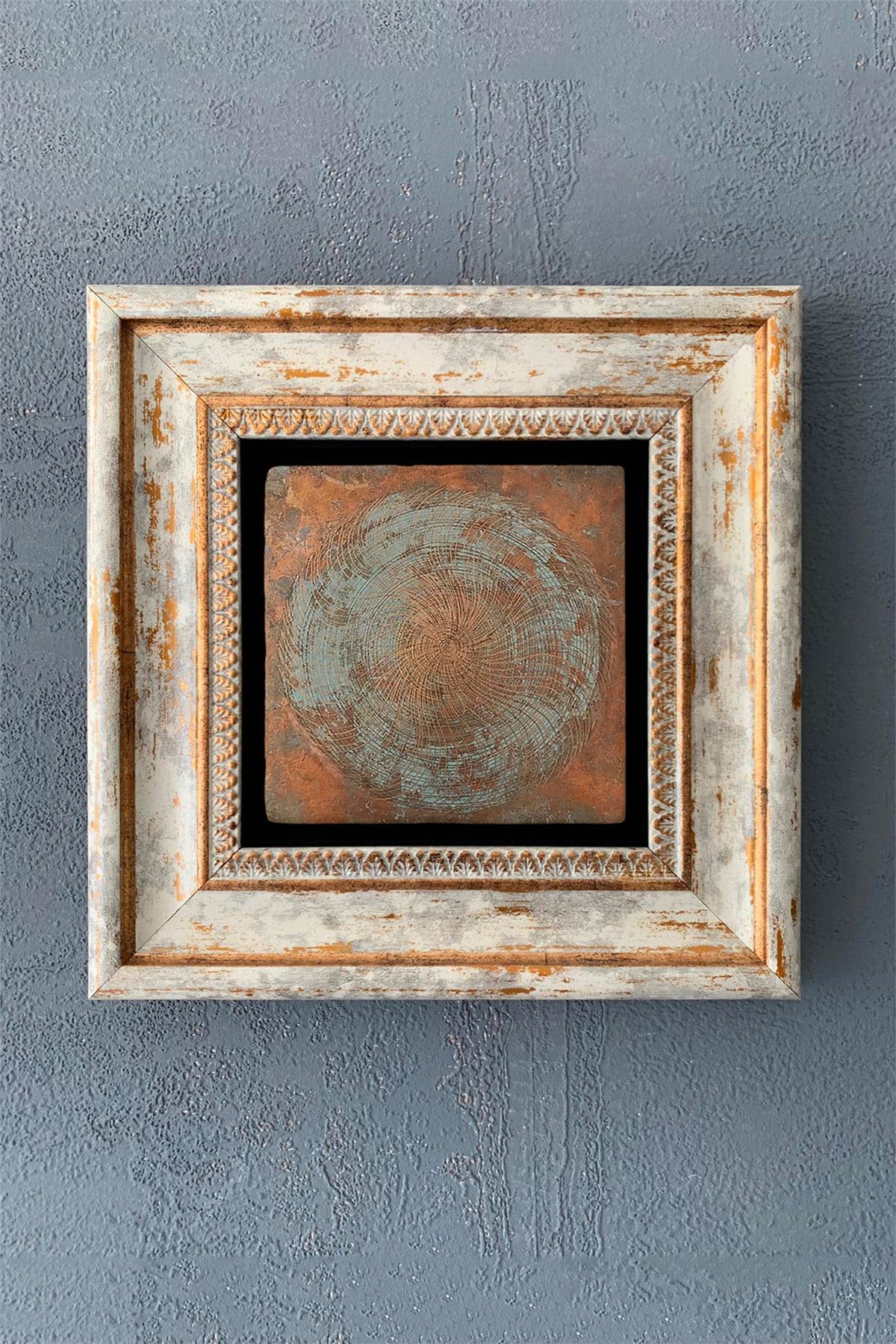 OSCAR STONE DECOR TEKLİ ÇERÇEVELİ DOĞALTAŞ DUVAR DEKORU / CDD1-40-1057 (WALL DECOR)