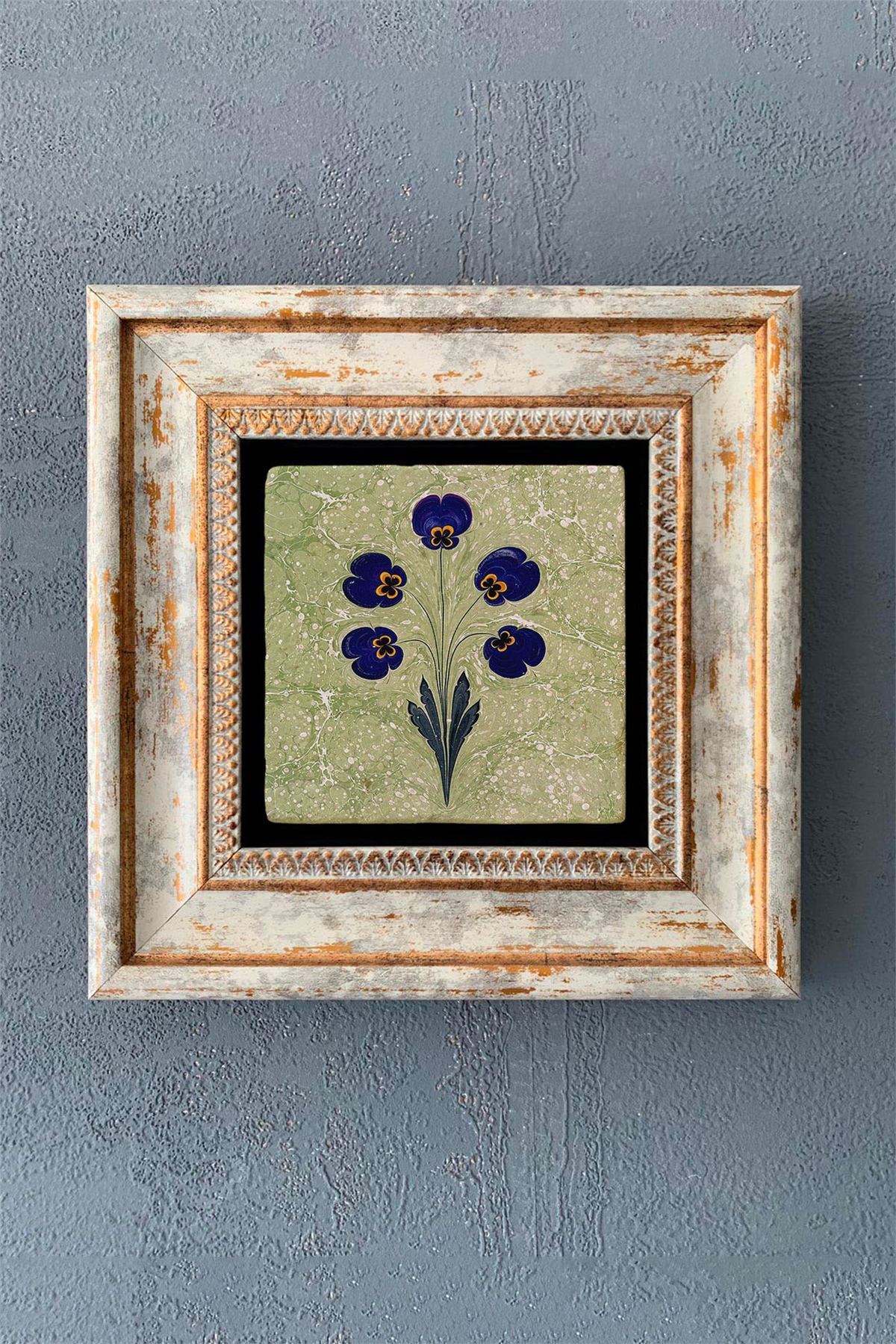 OSCAR STONE DECOR TEKLİ ÇERÇEVELİ DOĞALTAŞ DUVAR DEKORU / CDD1-40-1160 (WALL DECOR)