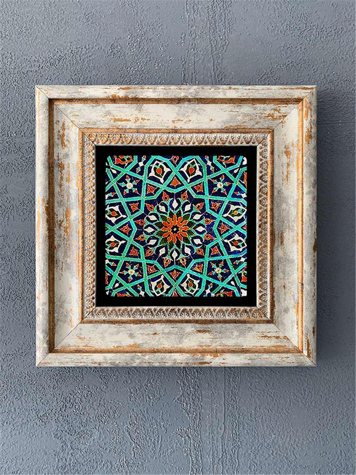OSCAR STONE DECOR TEKLİ ÇERÇEVELİ DOĞALTAŞ DUVAR DEKORU / CDD1-40-455 (WALL DECOR)