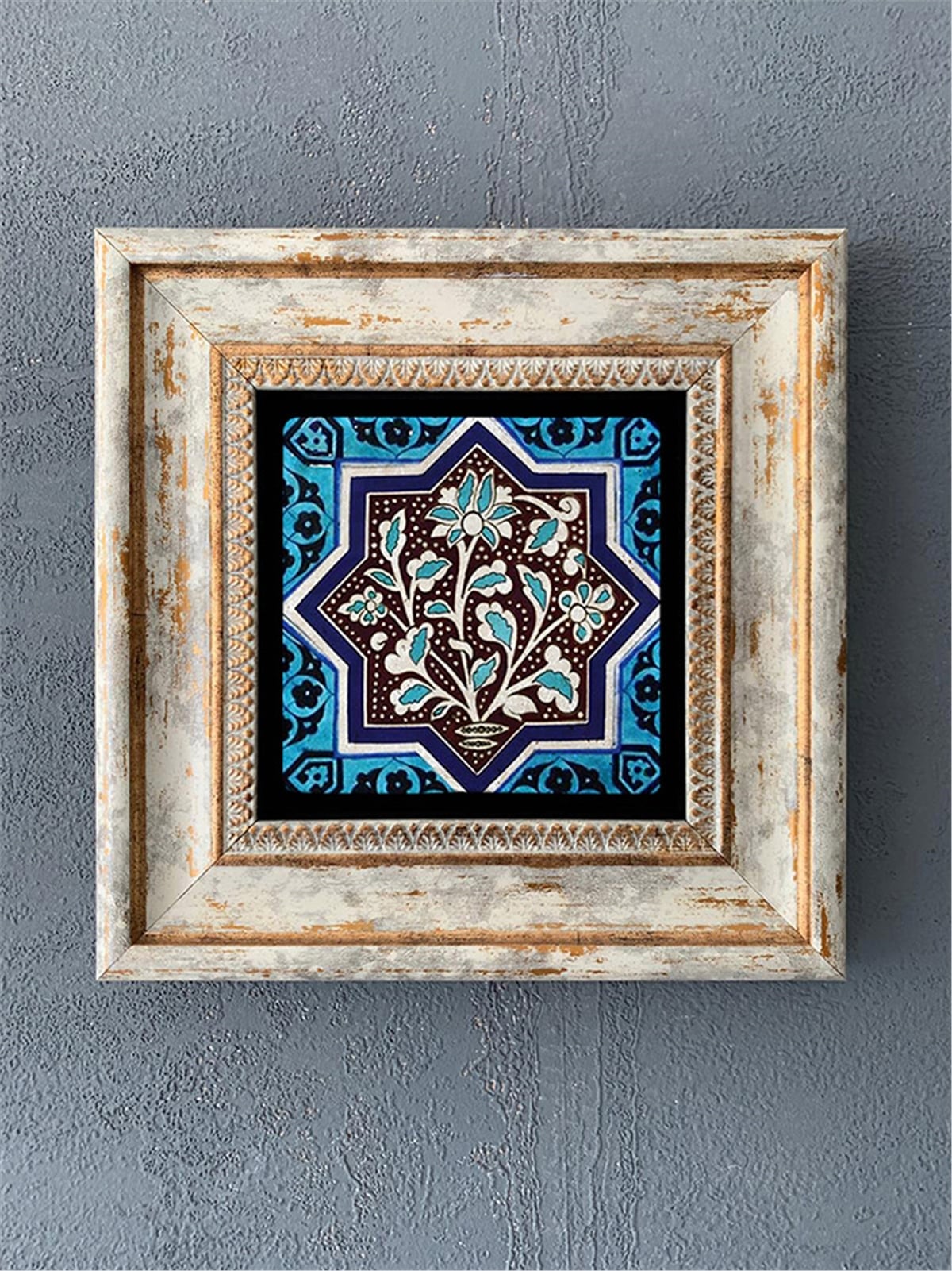 OSCAR STONE DECOR TEKLİ ÇERÇEVELİ DOĞALTAŞ DUVAR DEKORU / CDD1-40-275 (WALL DECOR)