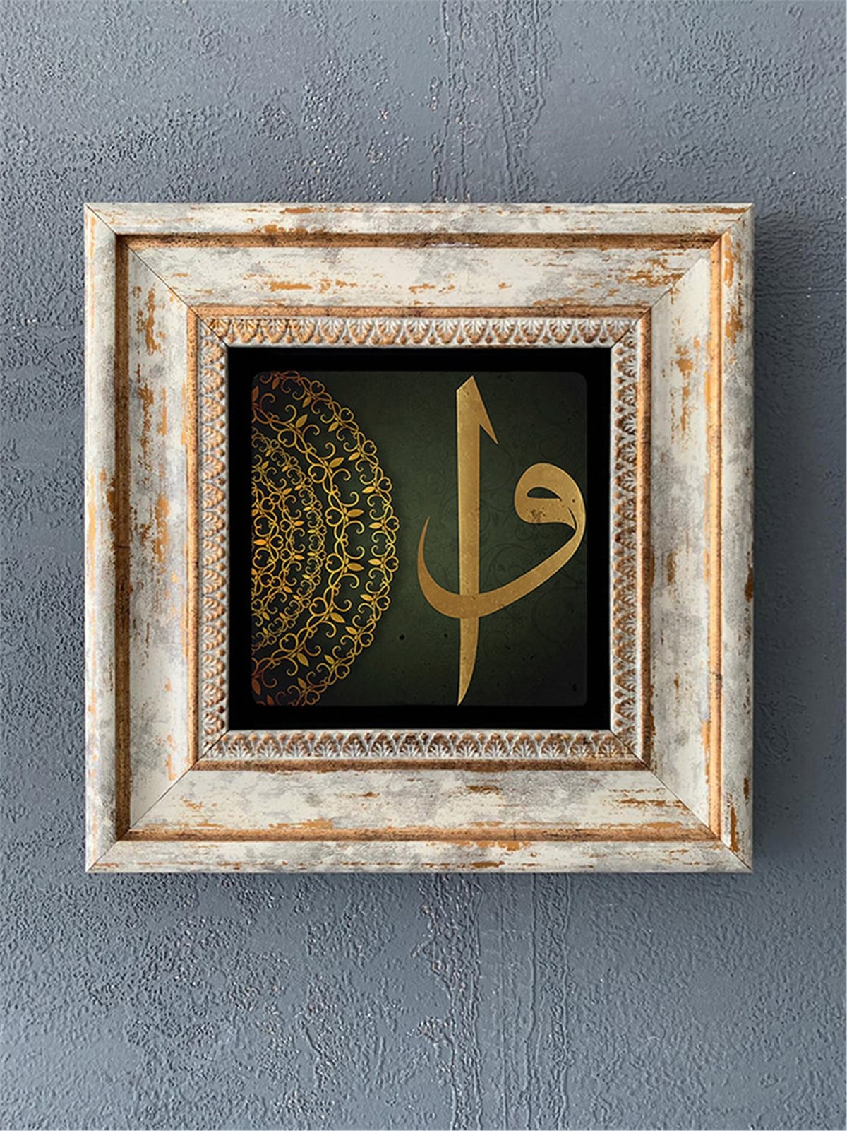 OSCAR STONE DECOR TEKLİ ÇERÇEVELİ DOĞALTAŞ DUVAR DEKORU / CDD1-40-381 (WALL DECOR)