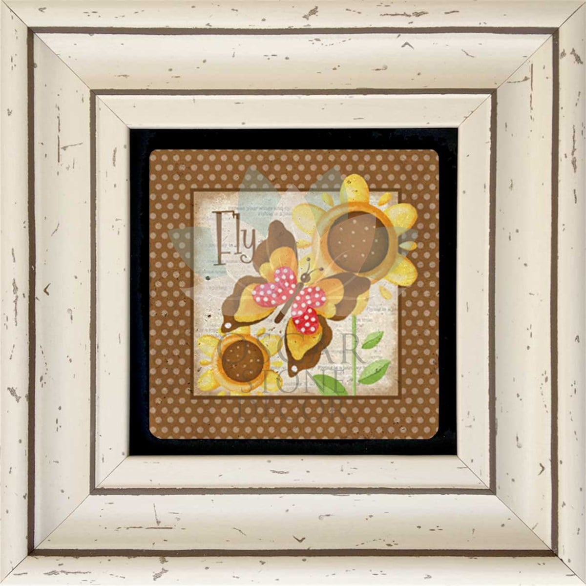 OSCAR STONE DECOR TEKLİ ÇERÇEVELİ DOĞALTAŞ DUVAR DEKORU / CDD-30-097 (WALL DECOR)