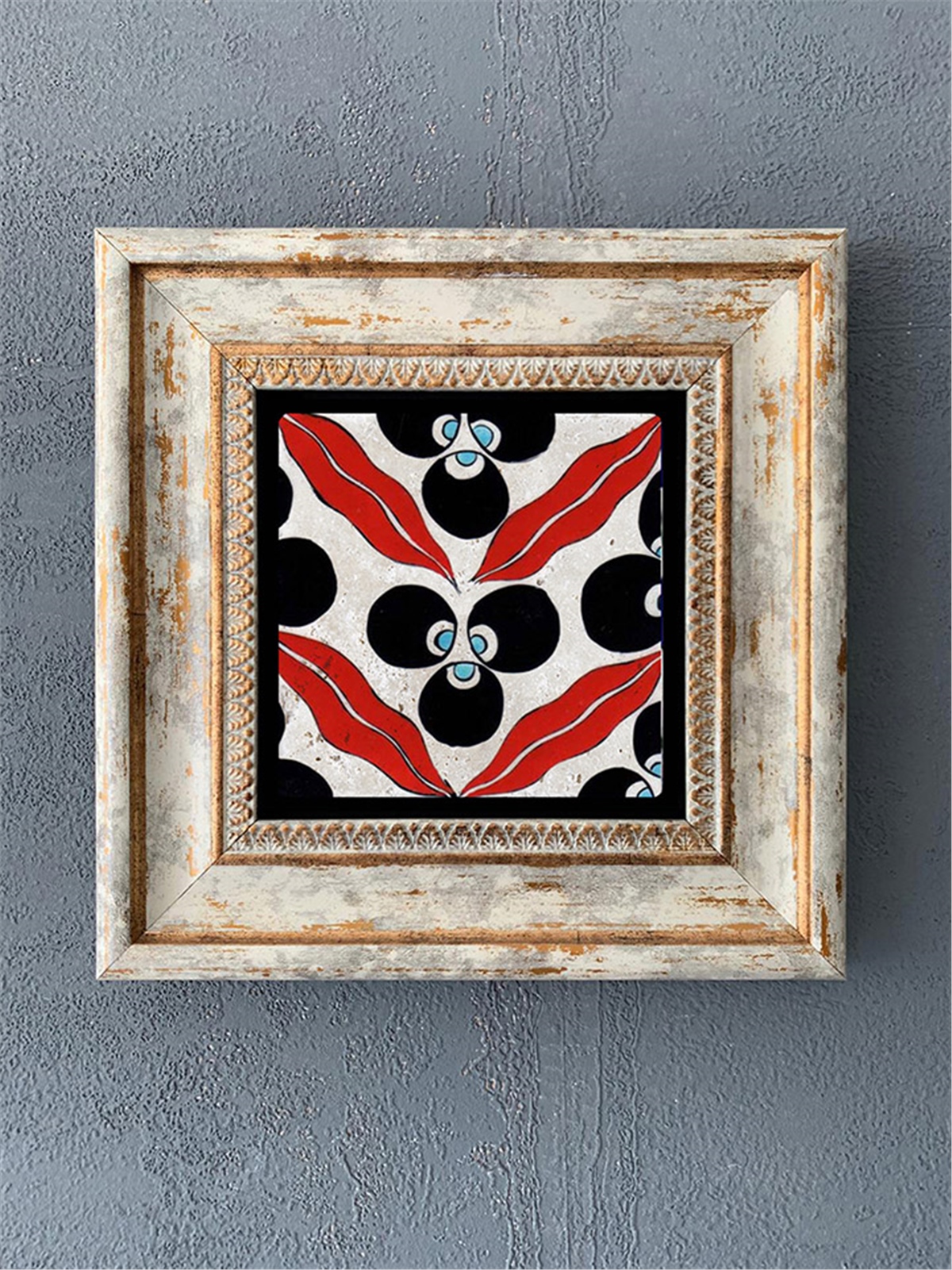 OSCAR STONE DECOR TEKLİ ÇERÇEVELİ DOĞALTAŞ DUVAR DEKORU / CDD1-40-184 (WALL DECOR)