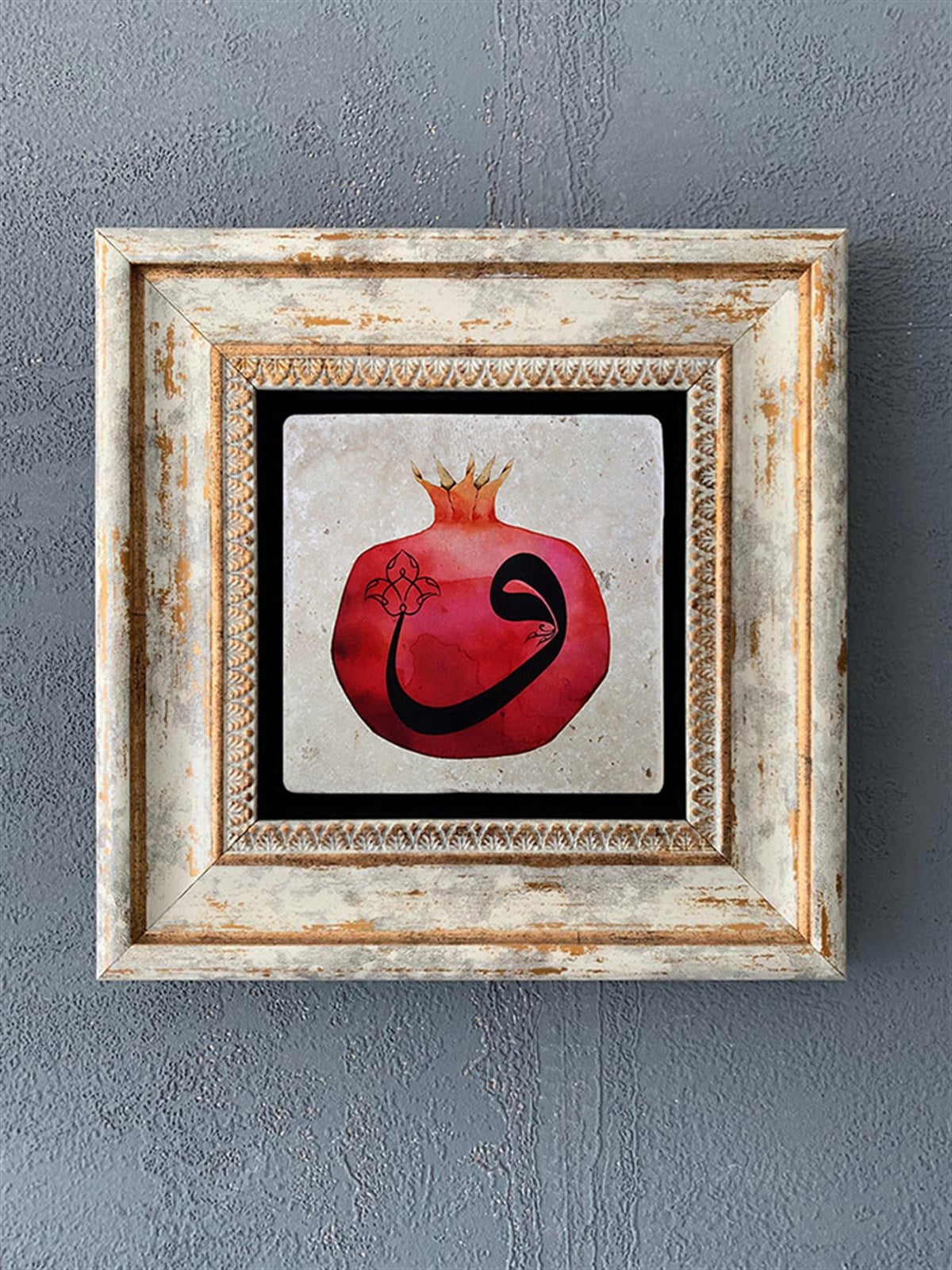 OSCAR STONE DECOR TEKLİ ÇERÇEVELİ DOĞALTAŞ DUVAR DEKORU / CDD1-40-472 (WALL DECOR)