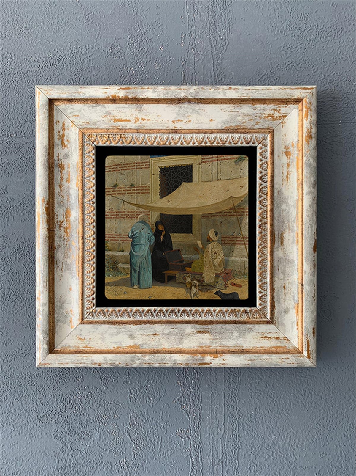 OSCAR STONE DECOR TEKLİ ÇERÇEVELİ DOĞALTAŞ DUVAR DEKORU / CDD1-40-178 (WALL DECOR)