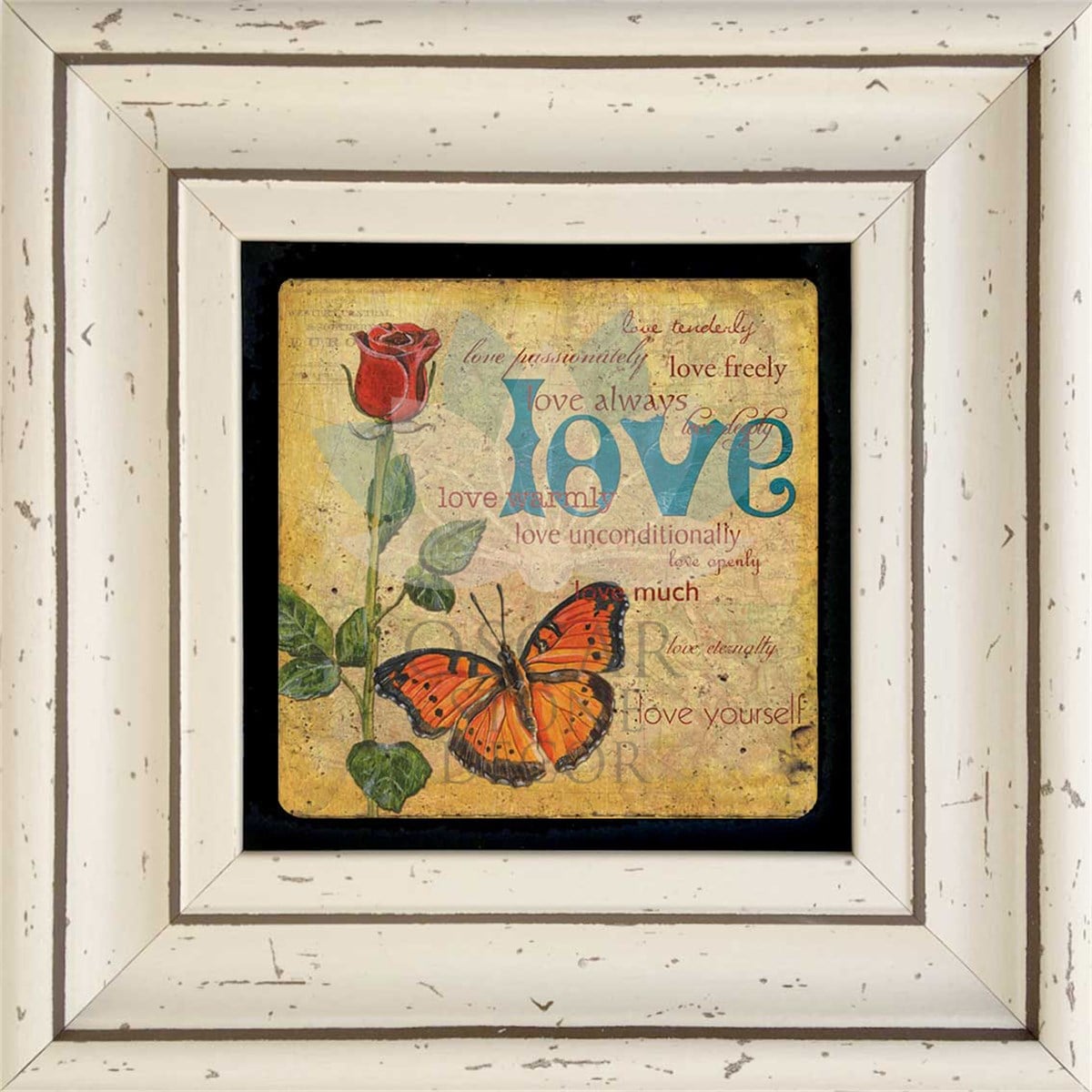 OSCAR STONE DECOR TEKLİ ÇERÇEVELİ DOĞALTAŞ DUVAR DEKORU / CDD-30-015 (WALL DECOR)