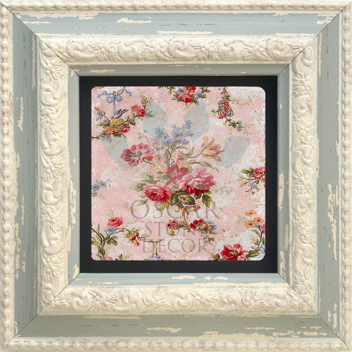 OSCAR STONE DECOR TEKLİ ÇERÇEVELİ DOĞALTAŞ DUVAR DEKORU / CDD-10-039 (WALL DECOR)