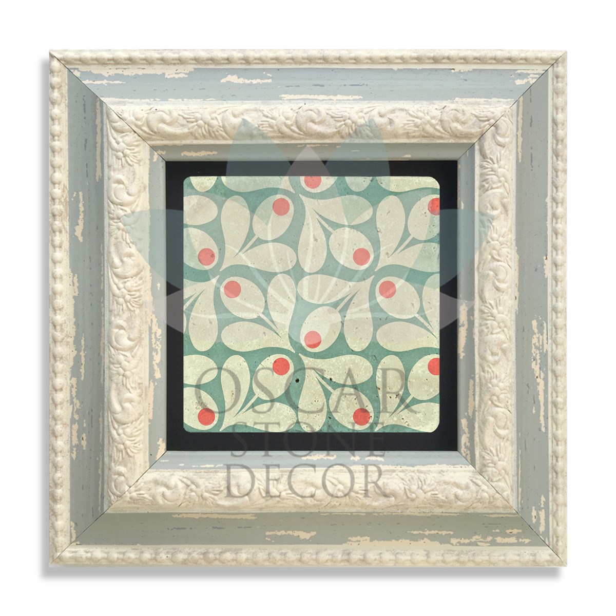 OSCAR STONE DECOR TEKLİ ÇERÇEVELİ DOĞALTAŞ DUVAR DEKORU / CDD-10-090 (WALL DECOR)