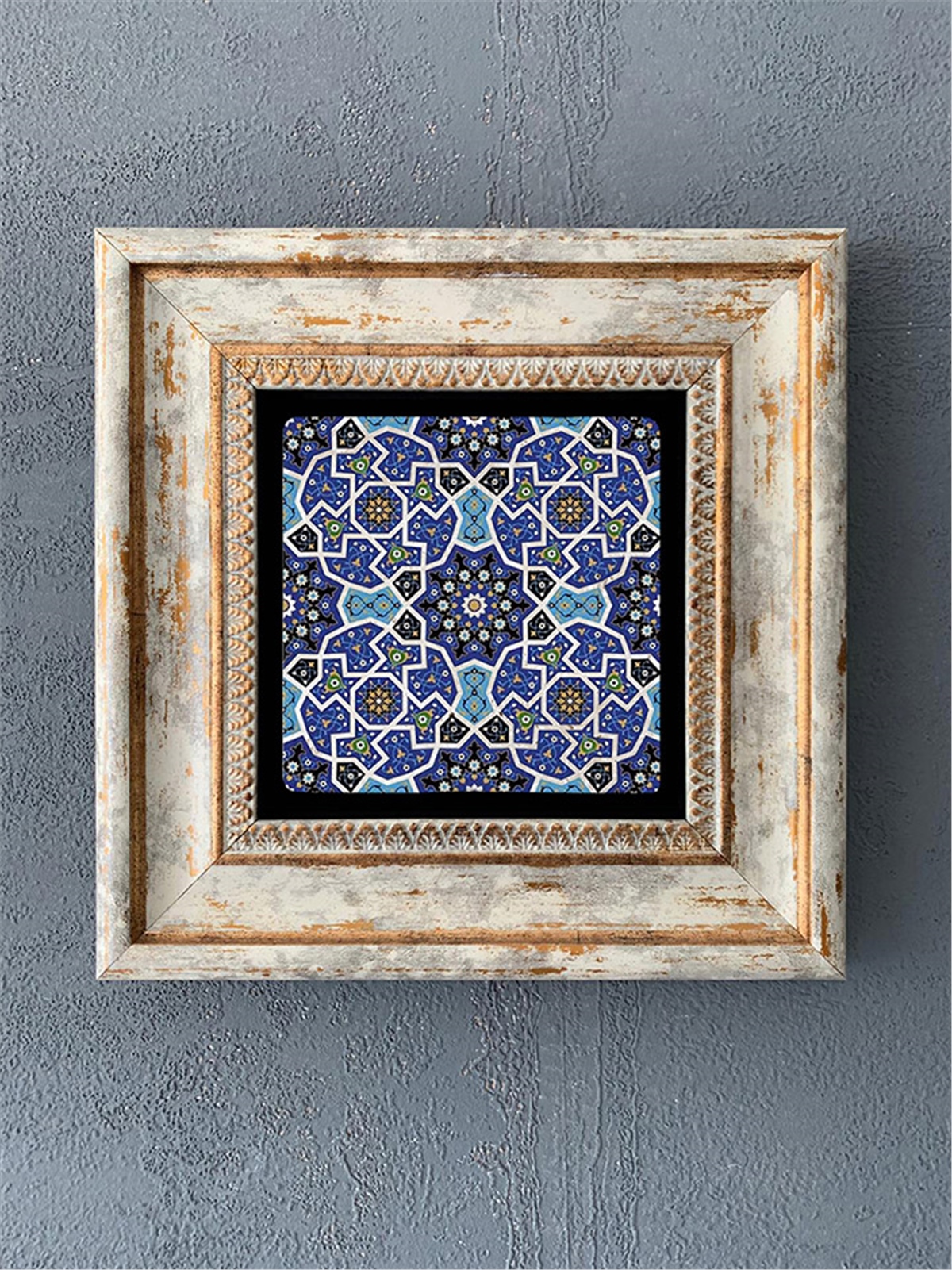 OSCAR STONE DECOR TEKLİ ÇERÇEVELİ DOĞALTAŞ DUVAR DEKORU / CDD1-40-183 (WALL DECOR)