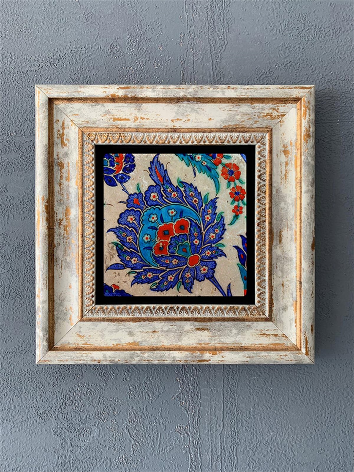 OSCAR STONE DECOR TEKLİ ÇERÇEVELİ DOĞALTAŞ DUVAR DEKORU / CDD1-40-252 (WALL DECOR)