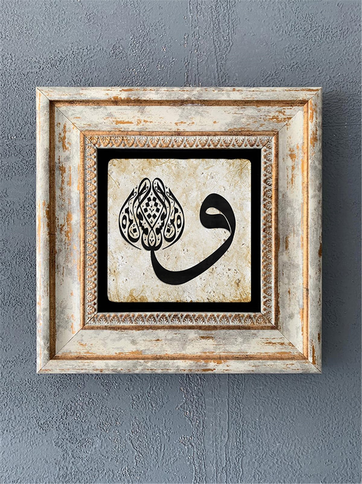 OSCAR STONE DECOR TEKLİ ÇERÇEVELİ DOĞALTAŞ DUVAR DEKORU / CDD1-40-383 (WALL DECOR)
