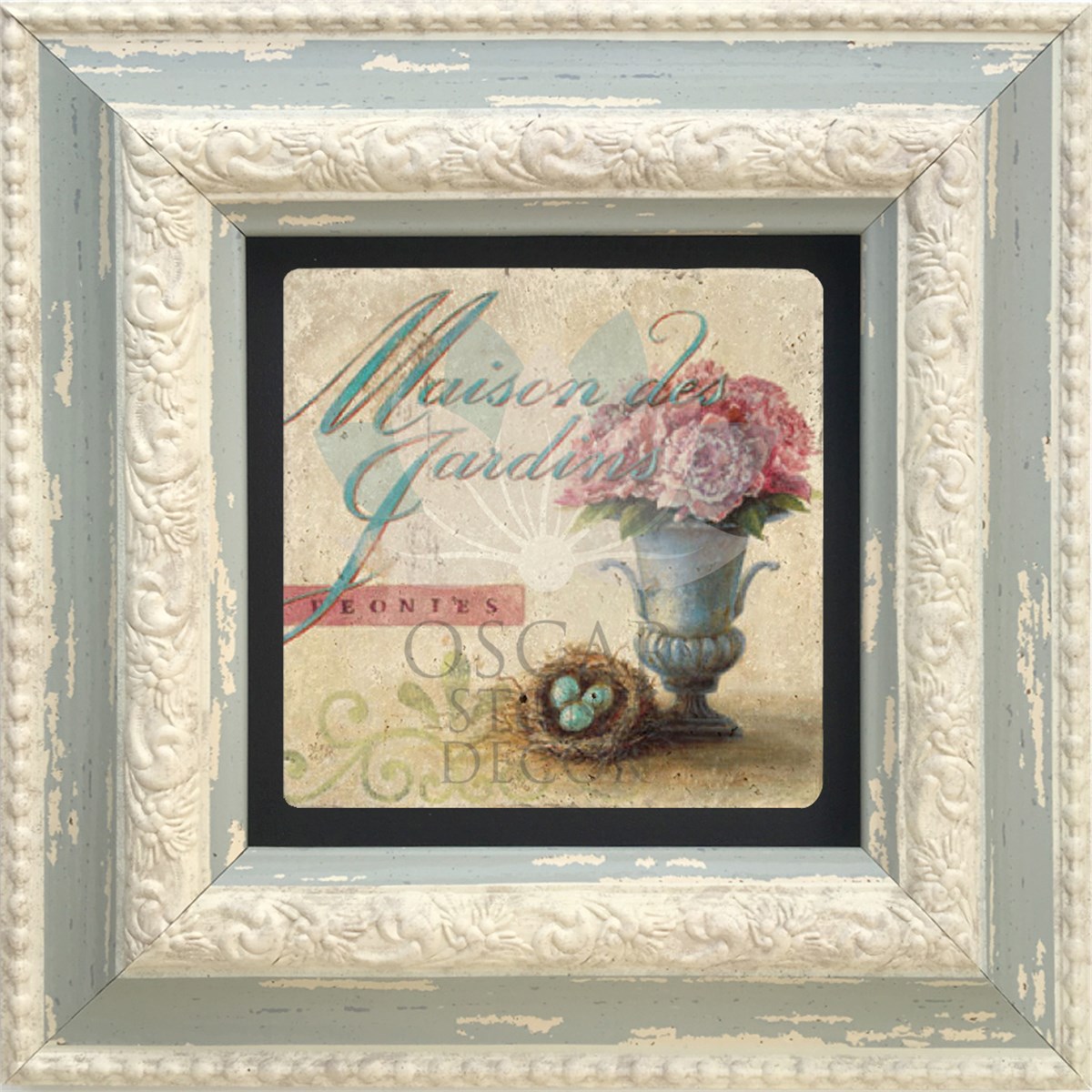 OSCAR STONE DECOR TEKLİ ÇERÇEVELİ DOĞALTAŞ DUVAR DEKORU / CDD-10-035 (WALL DECOR)