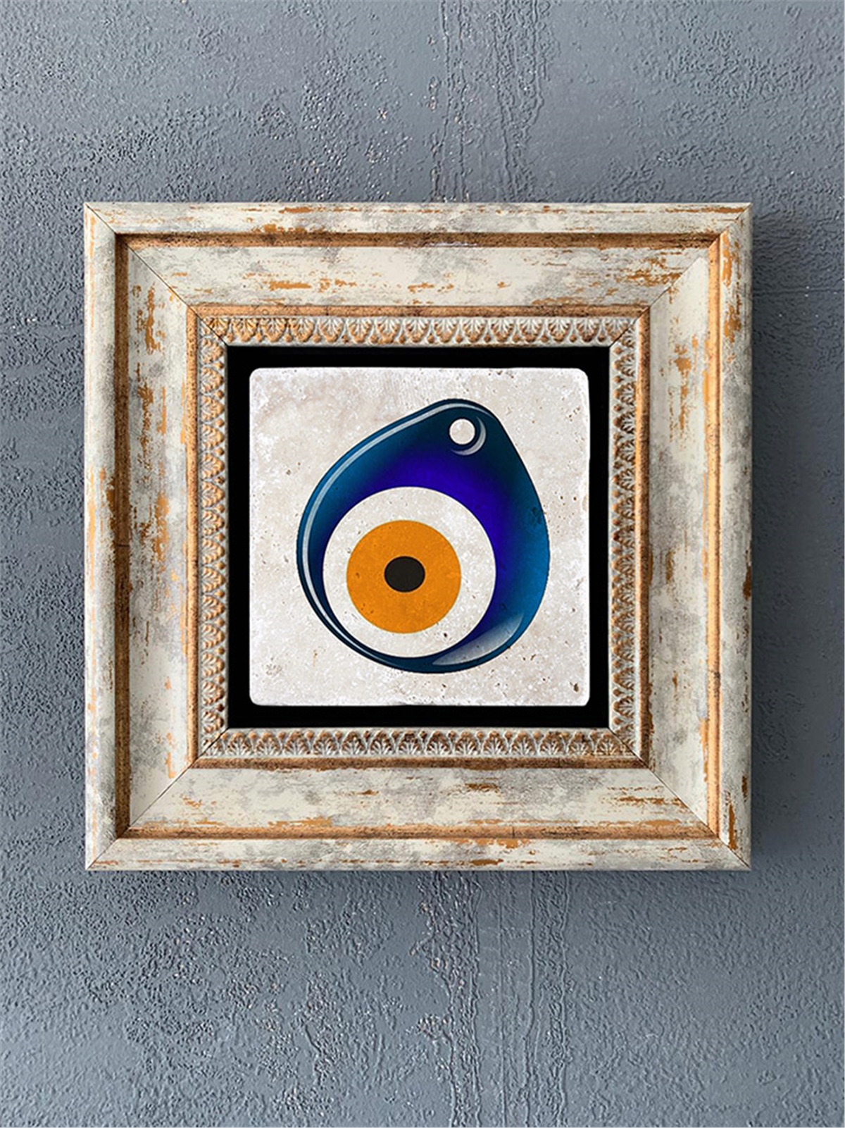OSCAR STONE DECOR TEKLİ ÇERÇEVELİ DOĞALTAŞ DUVAR DEKORU / CDD1-40-506 (WALL DECOR)