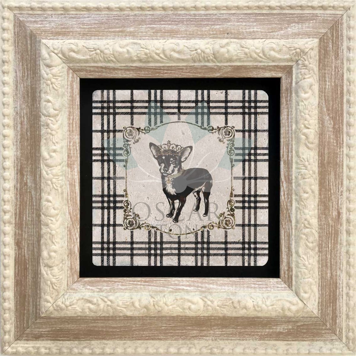 OSCAR STONE DECOR TEKLİ ÇERÇEVELİ DOĞALTAŞ DUVAR DEKORU / CDD-20-085 (WALL DECOR)