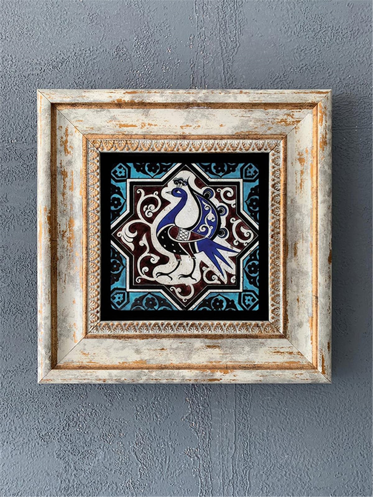 OSCAR STONE DECOR TEKLİ ÇERÇEVELİ DOĞALTAŞ DUVAR DEKORU / CDD1-40-273 (WALL DECOR)