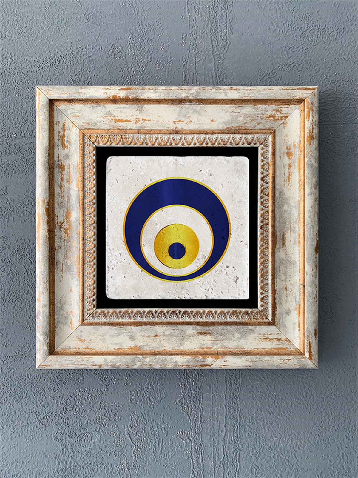 OSCAR STONE DECOR TEKLİ ÇERÇEVELİ DOĞALTAŞ DUVAR DEKORU / CDD1-40-505 (WALL DECOR)