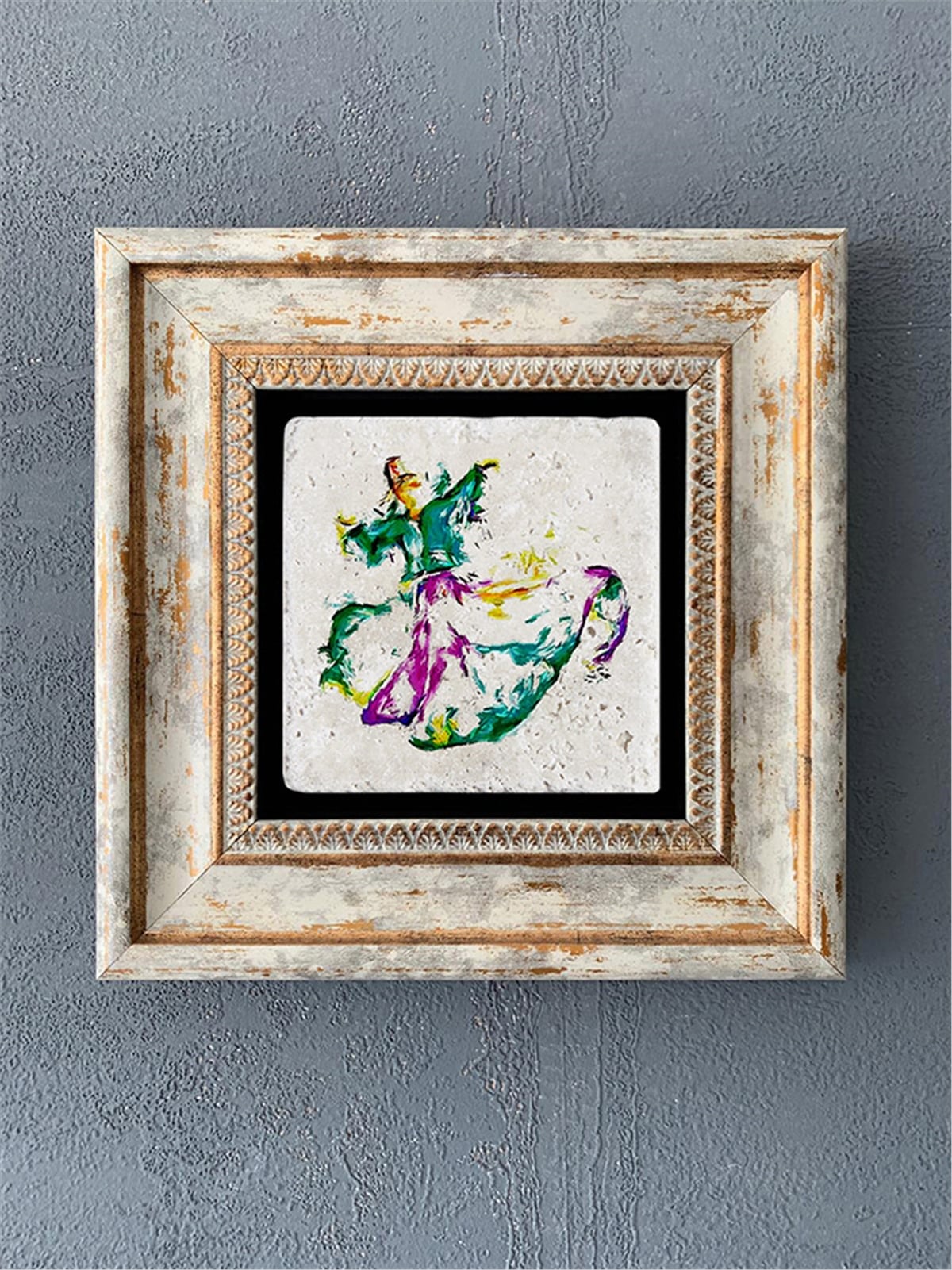 OSCAR STONE DECOR TEKLİ ÇERÇEVELİ DOĞALTAŞ DUVAR DEKORU / CDD1-40-071 (WALL DECOR)