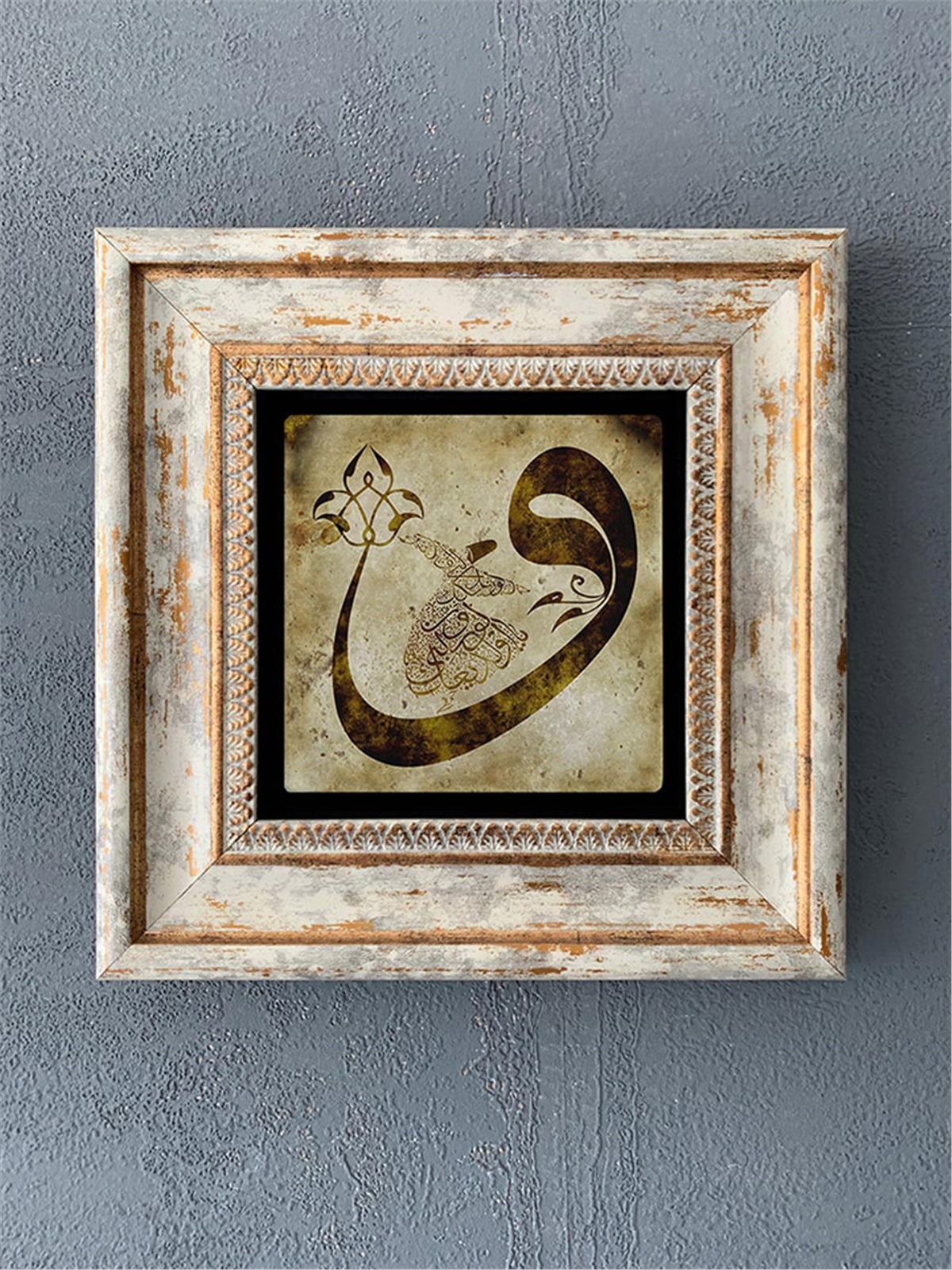 OSCAR STONE DECOR TEKLİ ÇERÇEVELİ DOĞALTAŞ DUVAR DEKORU / CDD1-40-382 (WALL DECOR)